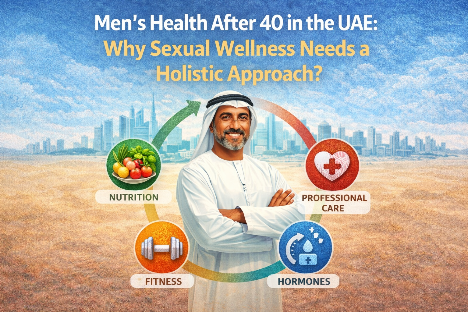 Men’s Health After 40 in the UAE: Why Sexual Wellness Needs a Holistic Approach? 