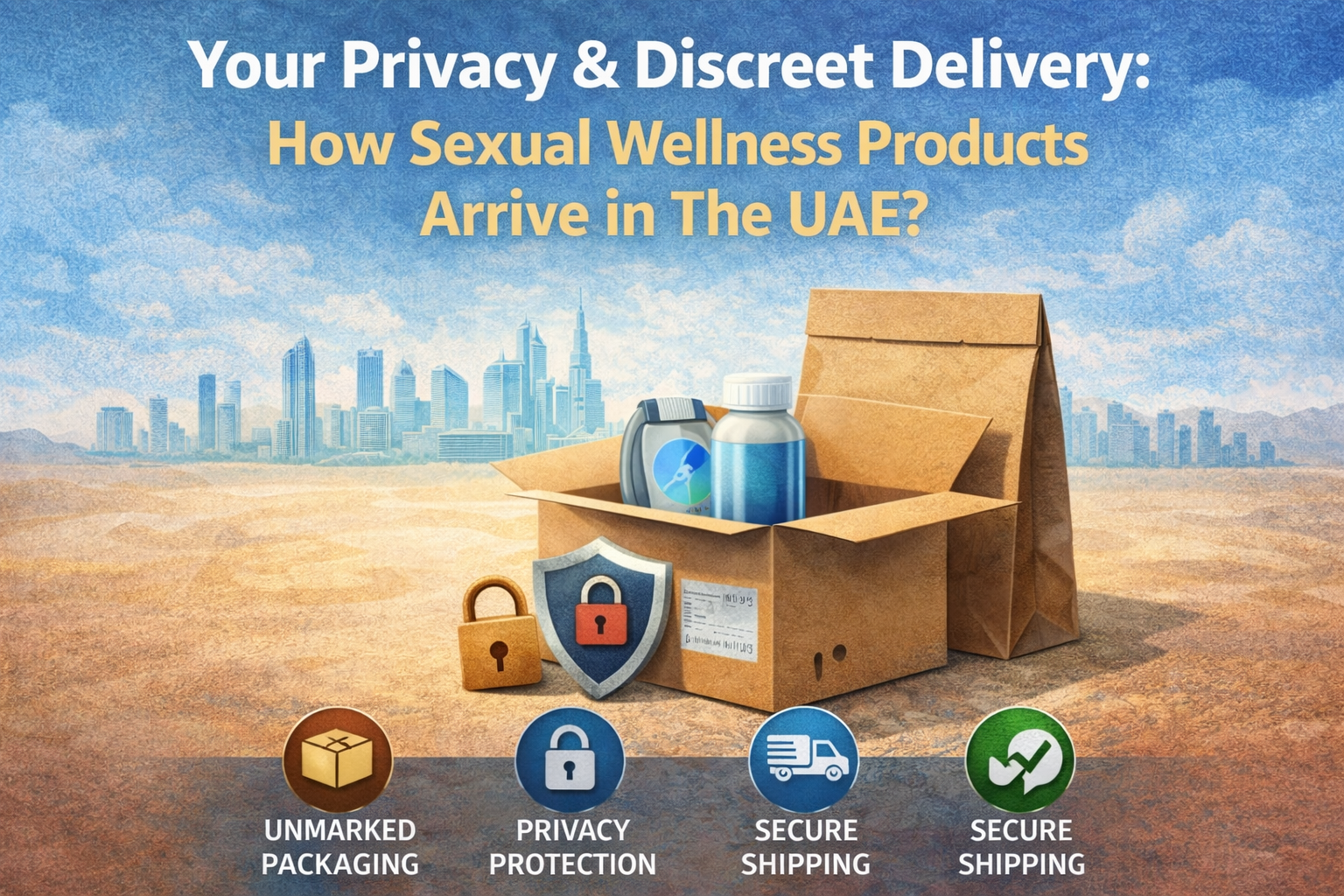 Your Privacy & Discreet Delivery: How Sexual Wellness Products Arrive in The UAE? 