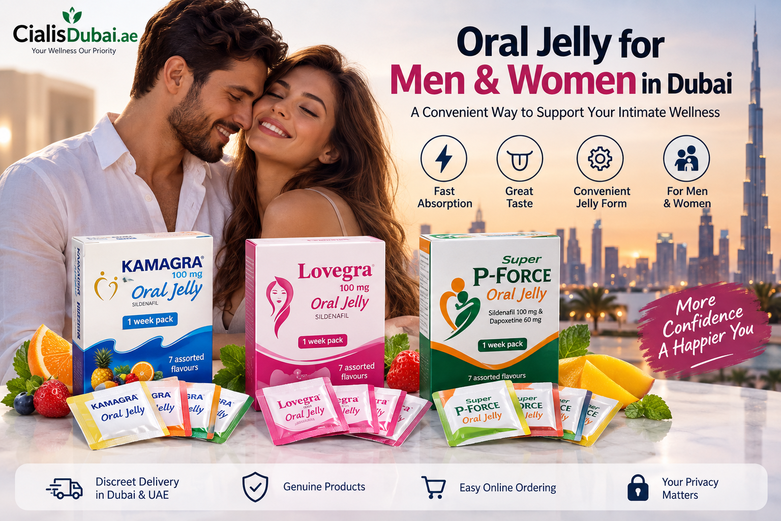 Oral Jelly for Men & Women in Dubai